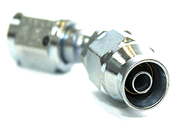 Фитинг 45° низкопрофильный Hose-Nut никелированная сталь Non Swivel Earl's (Speed Seal)