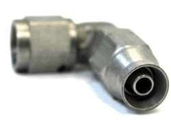 Фитинг 90° низкопрофильный Hose-Nut нержавеющая сталь Swivel Earl's (Speed Seal)