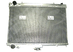 Радиатор охлаждения ДВС 2-рядный алюминиевый NISSAN Silvia SR20 CX-Racing