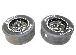 Комплект колес передней оси для драг-рэйсинга установочный NISSAN GTR R35 VR38 T1 Race Development